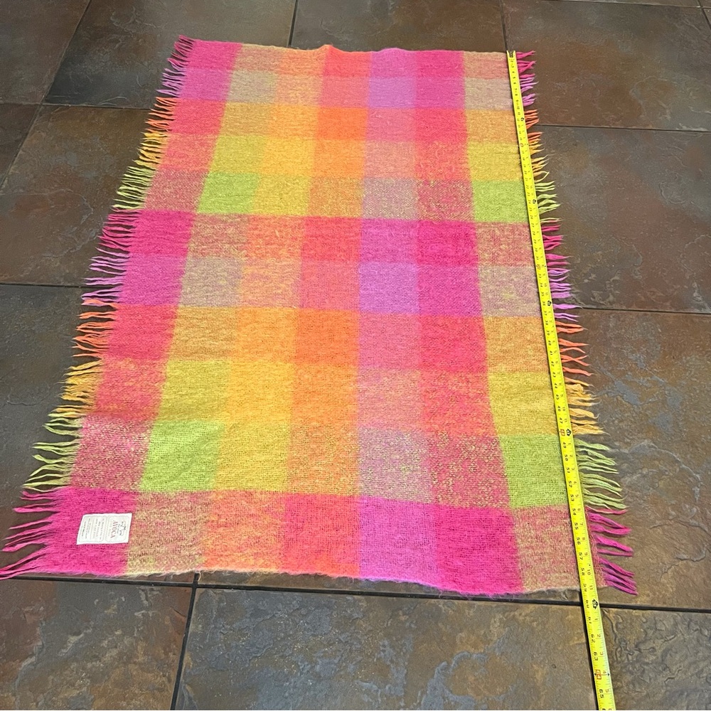 Avoca Mohair & Wool Throw Blanket - Picture 3 of 8